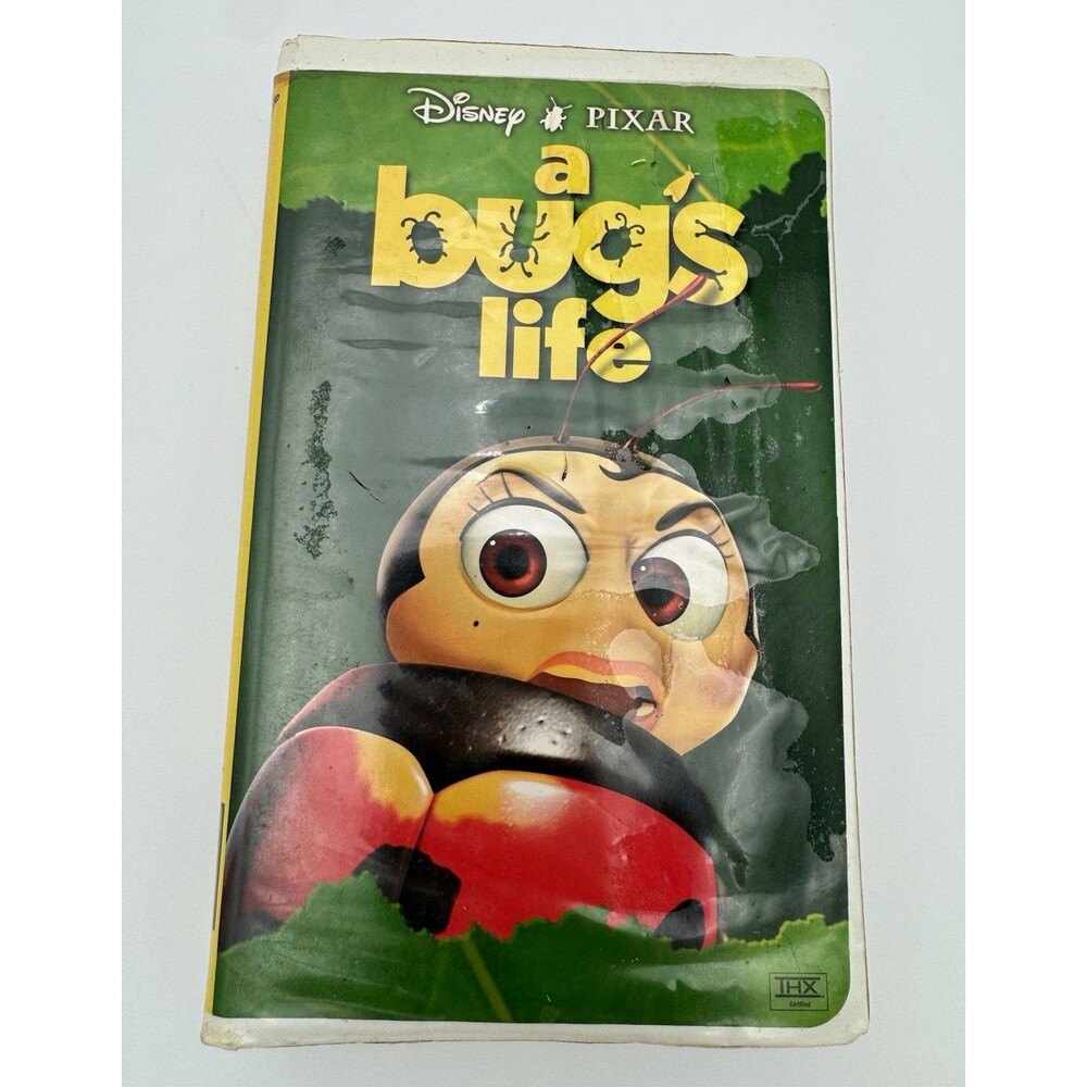 Disney A Bug's Life VHS 1998 NTSC G Full Screen Animation Bonus Dave Foley